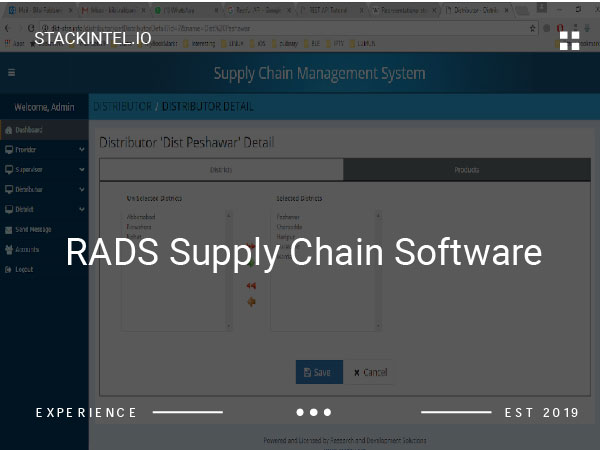 RADS Supply Chain Software