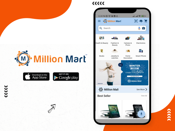 Million Mart Mobile Application